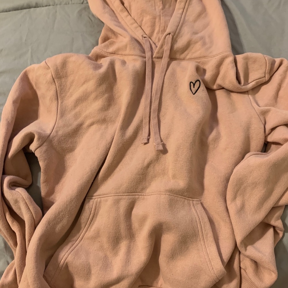 Dusty rose H&M hoodie